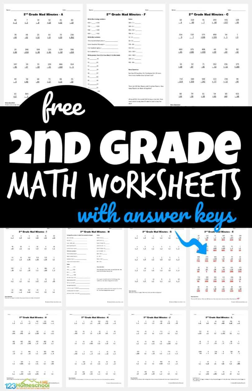 20 Grade 2 Math Worksheets Free Printable Place Values