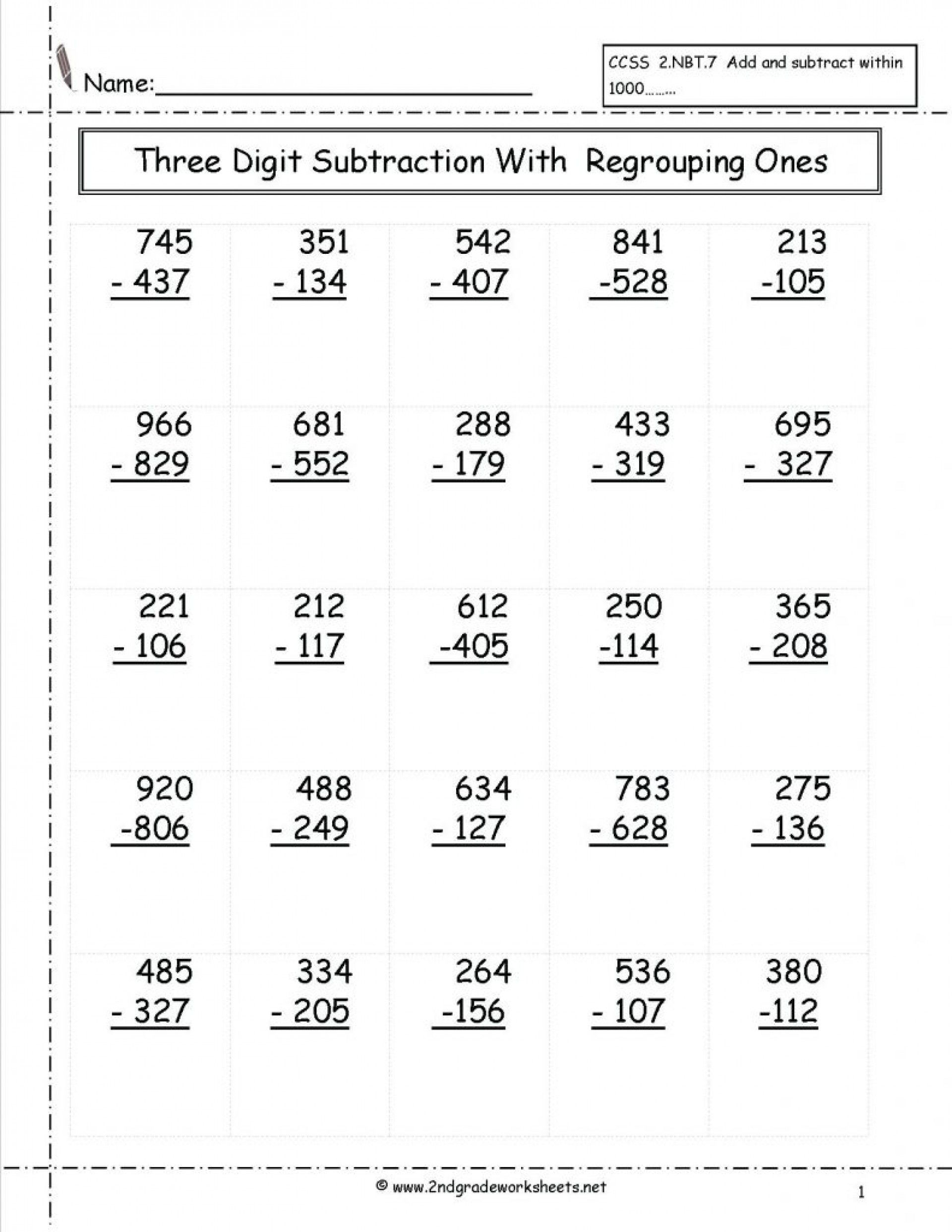 20 Grade 2 Math Worksheets Free Printable Place Values