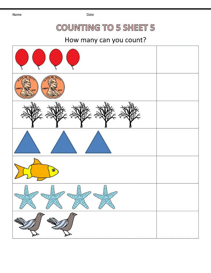 20 Kindergarten Math Lessons Counting