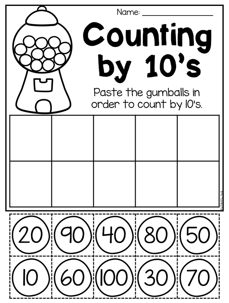 20 Kindergarten Math Lessons Counting