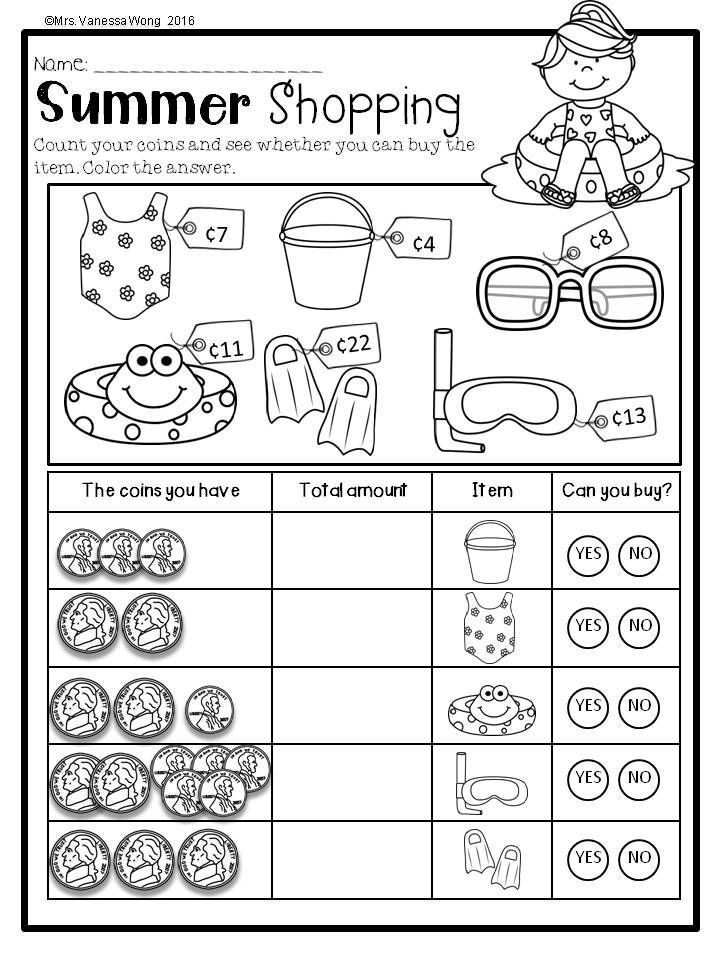 20 Kindergarten Math Review Activities