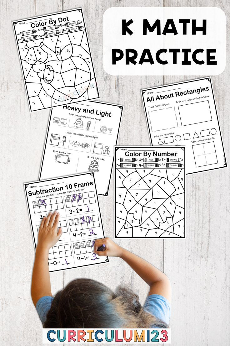 20 Kindergarten Math Review Activities