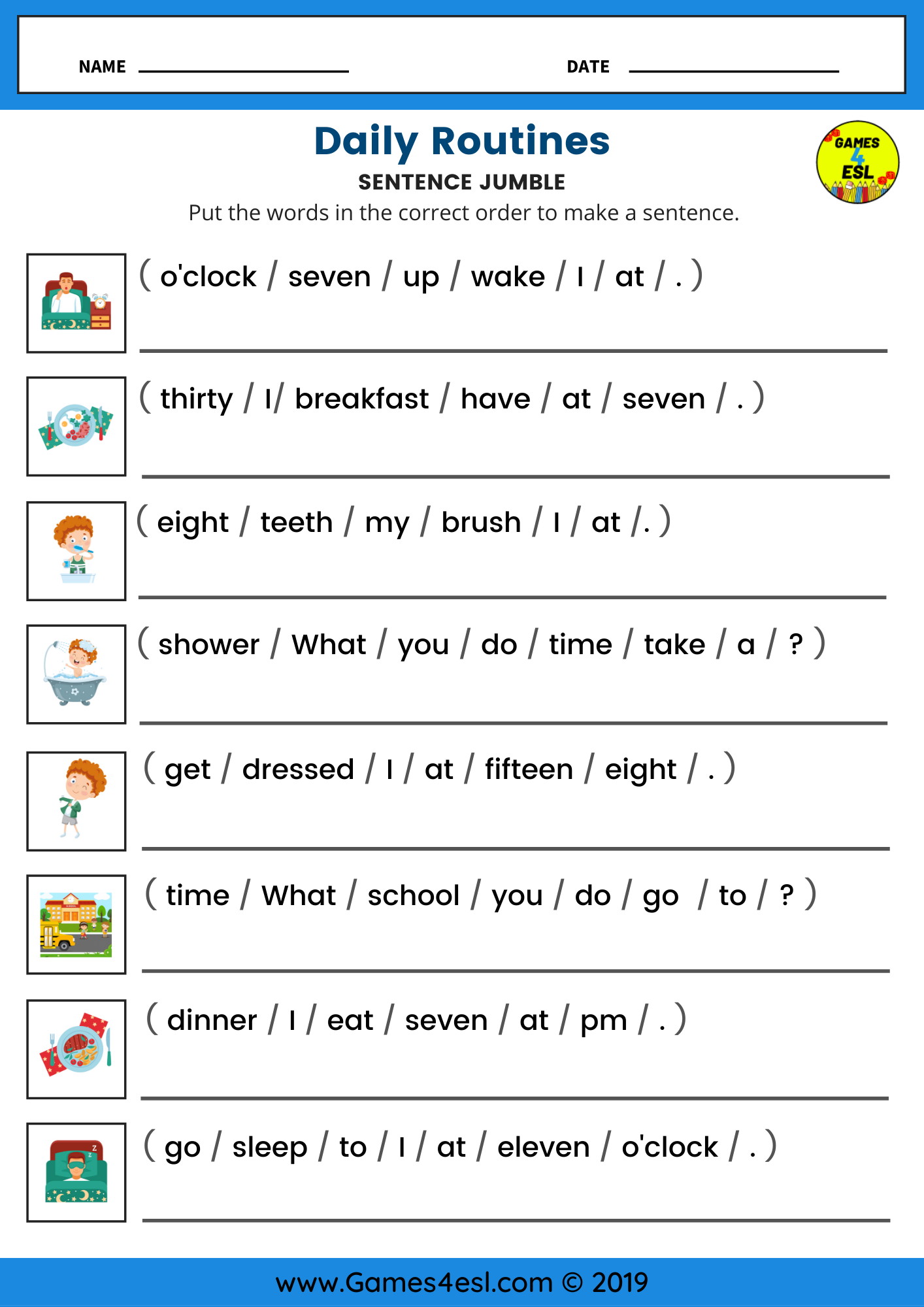 20 Learning Worksheets For Kindergarten