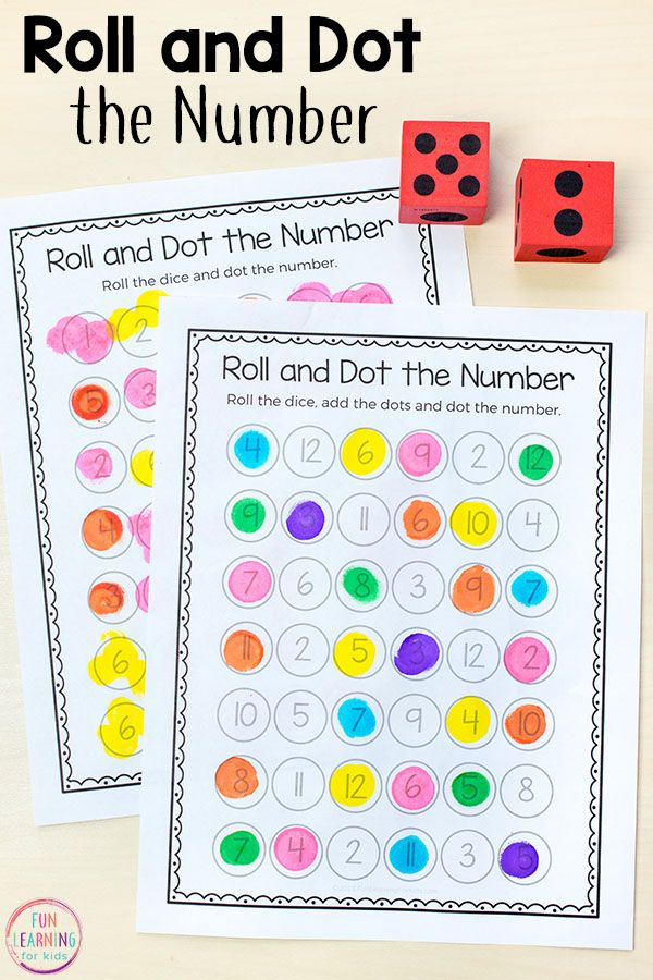 20 Math Activities For Kids Preschool Number Recognition