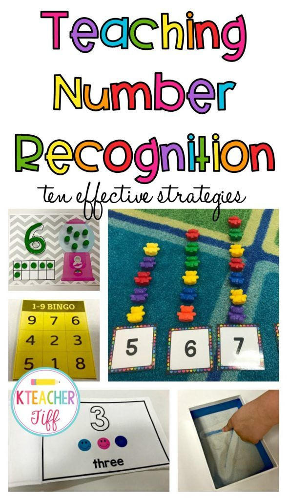 20 Math Activities For Kids Preschool Number Recognition