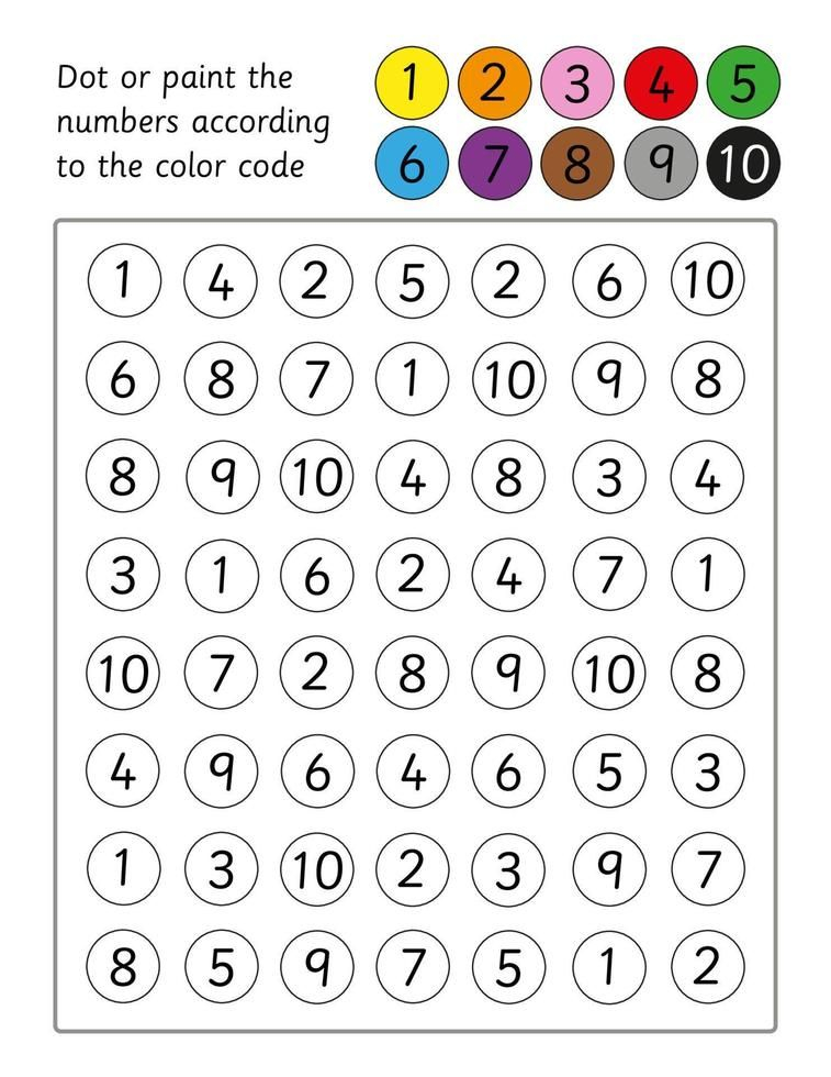 20 Math Activities For Kids Preschool Number Recognition