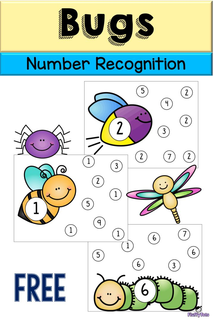 20 Math Activities For Kids Preschool Number Recognition