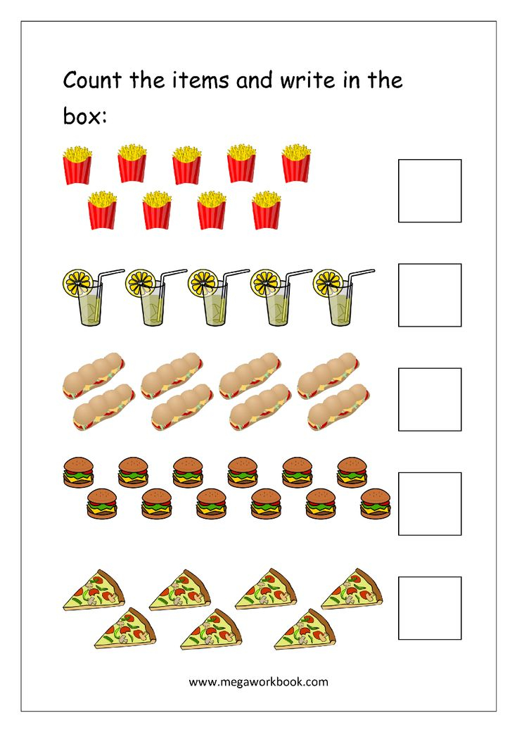 20 Math Worksheets For Counting