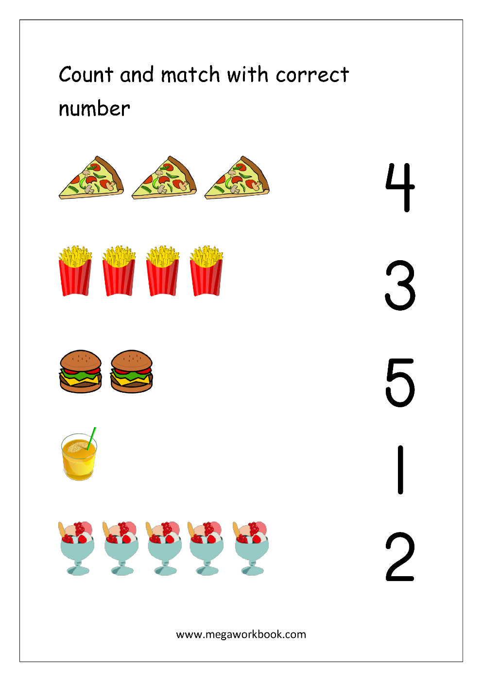 20 Math Worksheets For Counting