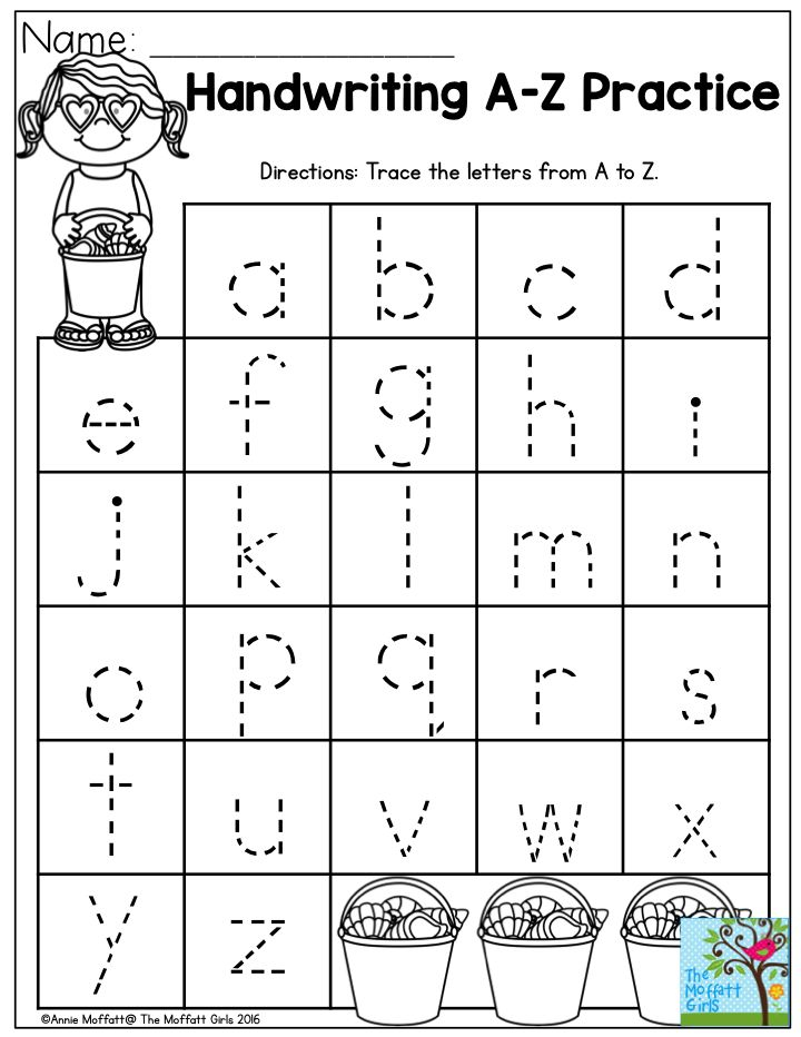 20 Name Writing Practice Preschool Handwriting Worksheets