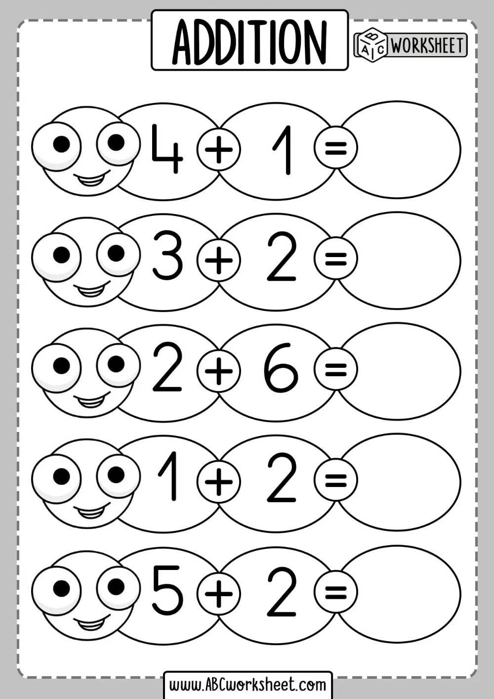 20 Picture Addition Worksheets Kindergarten Free