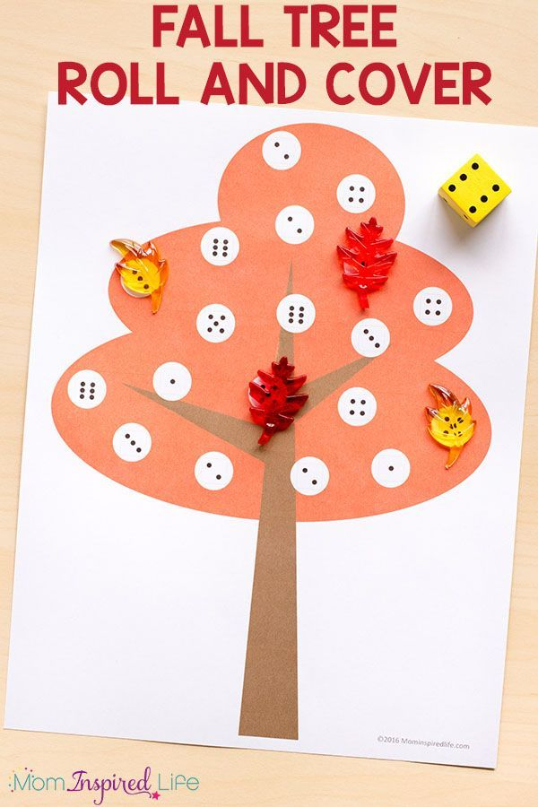 20 Preschool Fall Math Activities