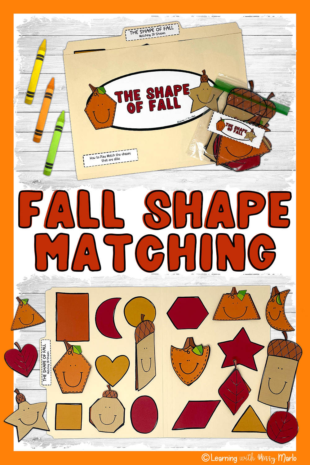 20 Preschool Fall Math Activities