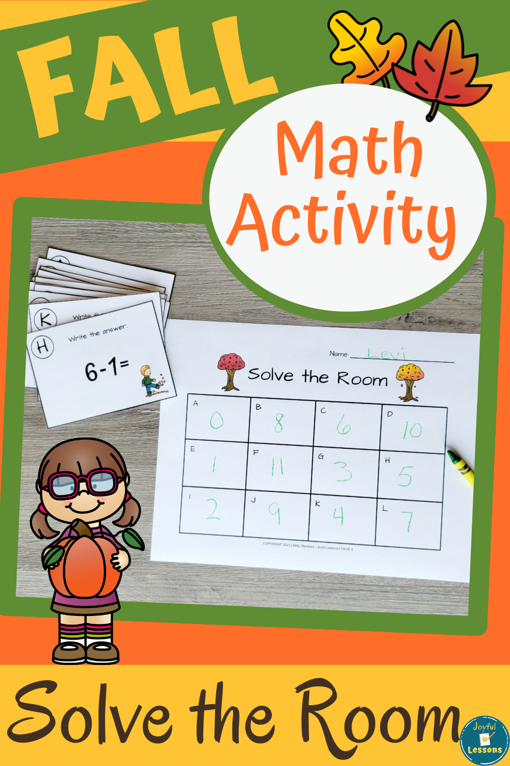 20 Preschool Fall Math Activities