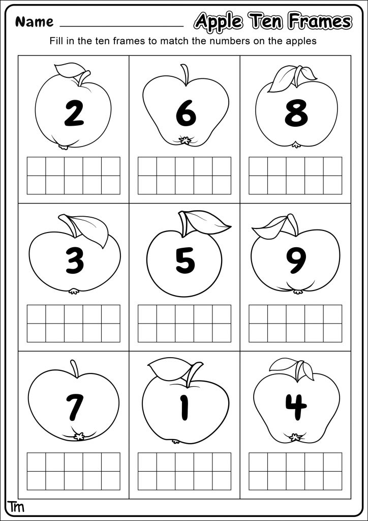 20 Preschool Fall Math Activities