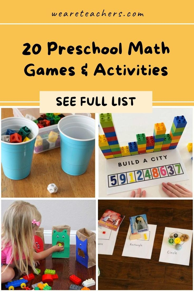 20 Preschool Math Activities 11 20