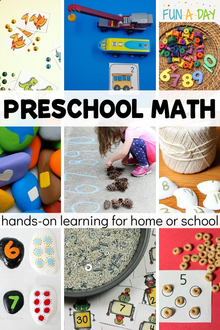 20 Preschool Math Activities 11 20