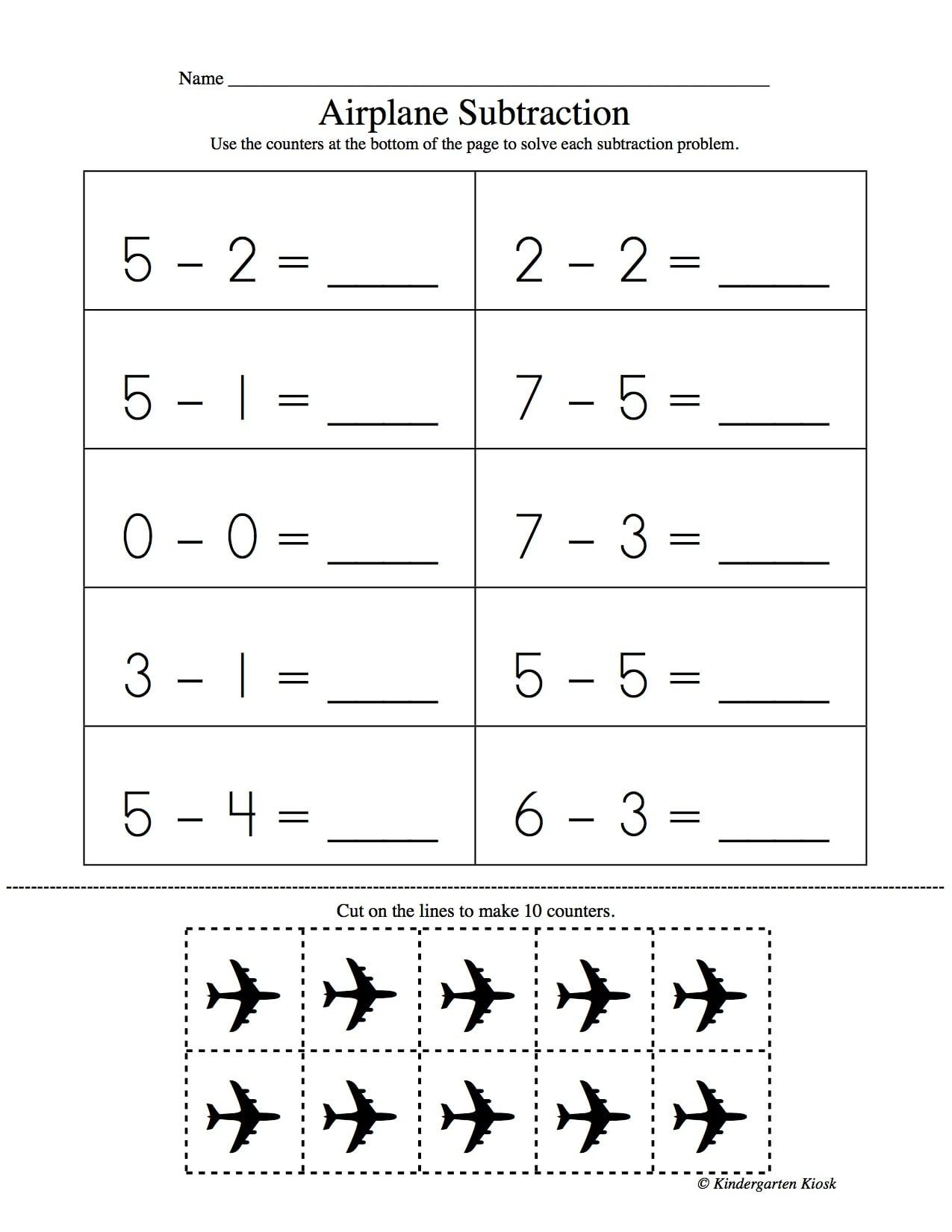 20 Subtraction Activities For Kindergarten