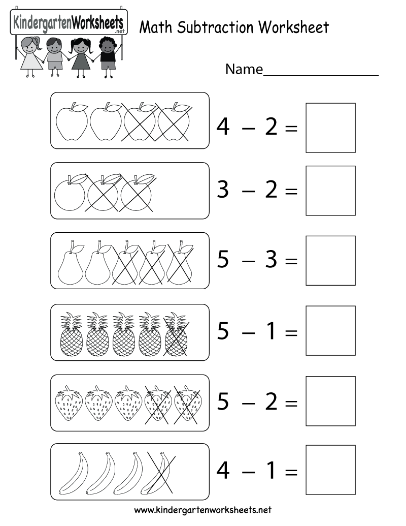 20 Subtraction Activities For Kindergarten